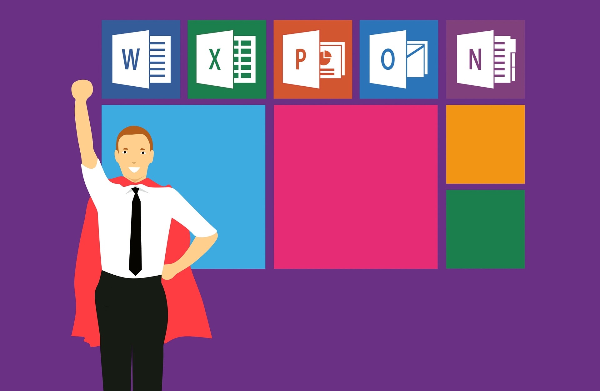 employee-3005501_1920 MS Office